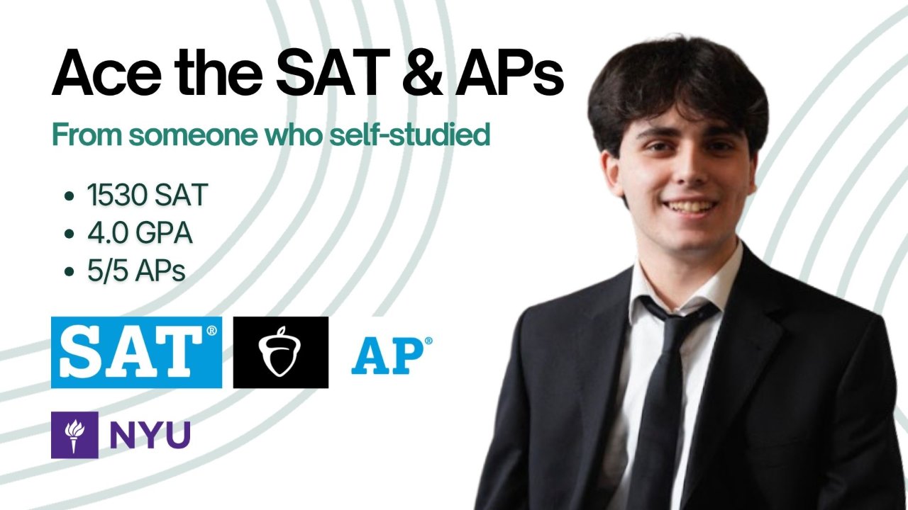 Ace the SATs and APs: A Data-Driven Strategy for Elite Scores